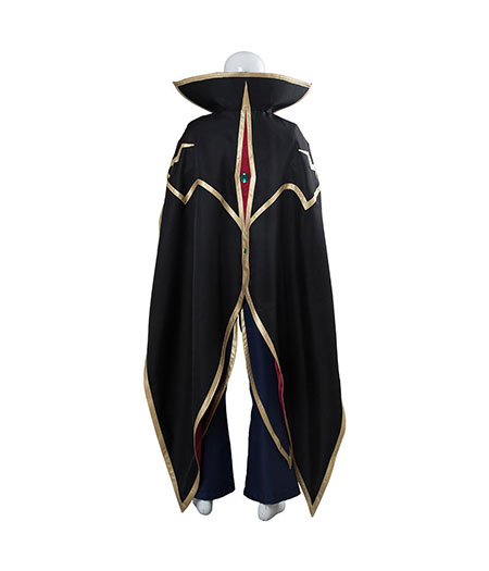 Fukkatsu No Lelouch Zero Noir Costume Cosplay Achat Code Geass 9646